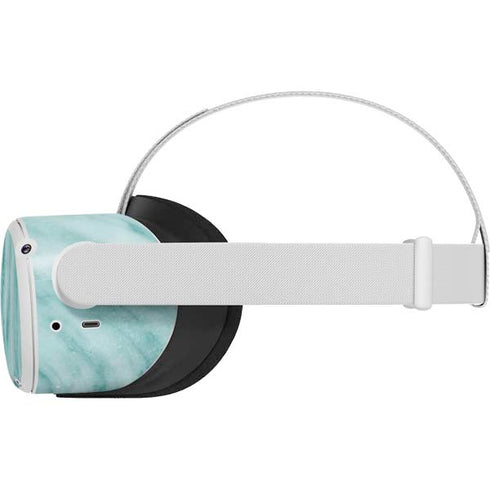 Turquoise Marble Oculus Quest 2 Skin